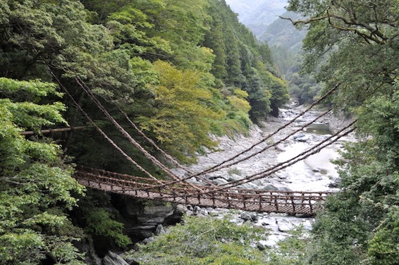 El puente Kazura-bashi